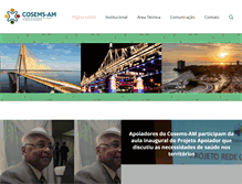 Tablet Screenshot of cosemsam.org.br